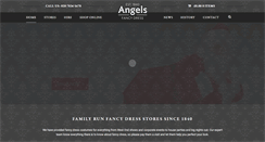 Desktop Screenshot of angelsfancydress.com